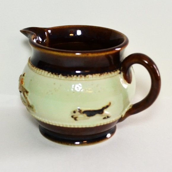 Vintage Bourne Denby Derby Mini  Pitcher Creamer England Dining Accessory - Picture 1 of 4